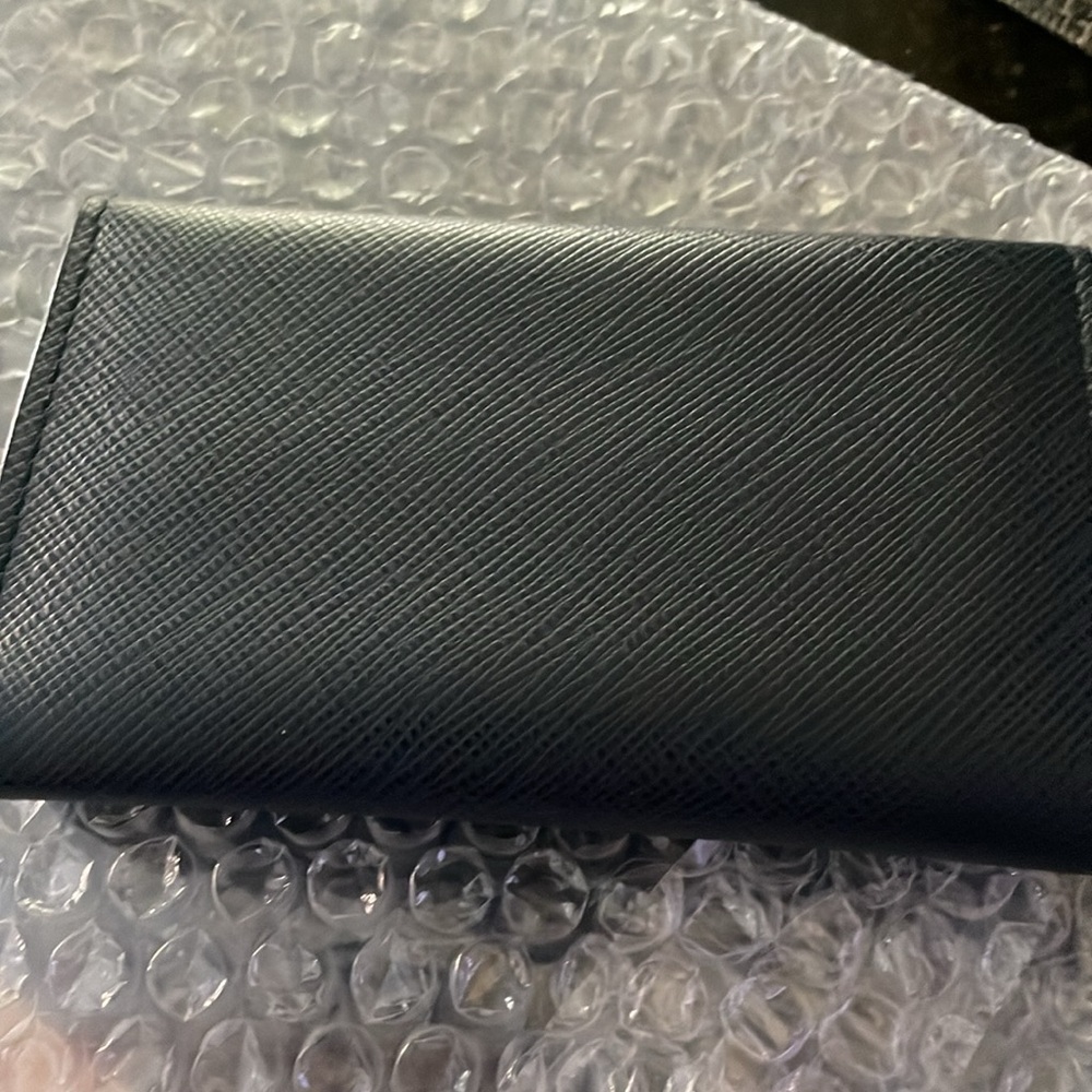 Prada Dark Blue Leather Key Holder - Picture 7 of 7